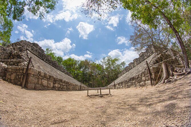 Rio Secreto and Coba Tour - Cobá ruins: what the 45-minute guided walk is really for