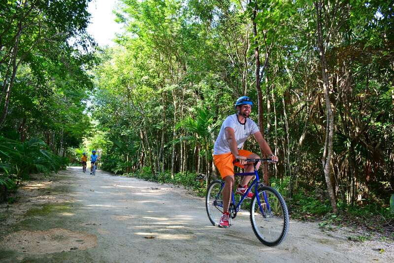 Rio Secreto Nature Reserve: Bicycle, Rappel & Ziplines Tour - Entering Rio Secreto’s Caves: Underground River Views in the Real World