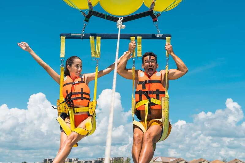 Riviera Maya: Parasailing Tour with Beach Club Access - Safety gear, instructor coaching, and who should sit this one out