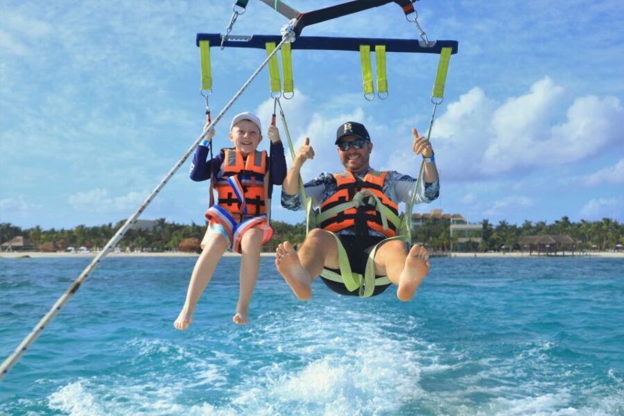 Riviera Maya: Parasailing Tour with Beach Club Access - Boarding the experience: what “extra help” looks like