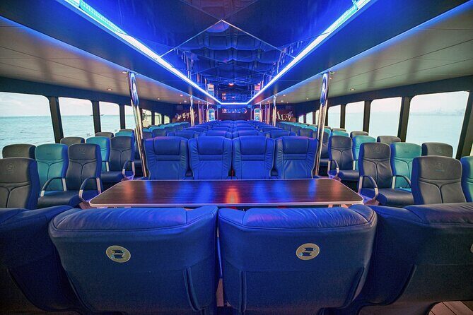 Round Trip Ferry to Isla Mujeres from Cancun - Onboard Comfort Extras: A/C, Restrooms, TVs, Bar, and the Little Things That Help