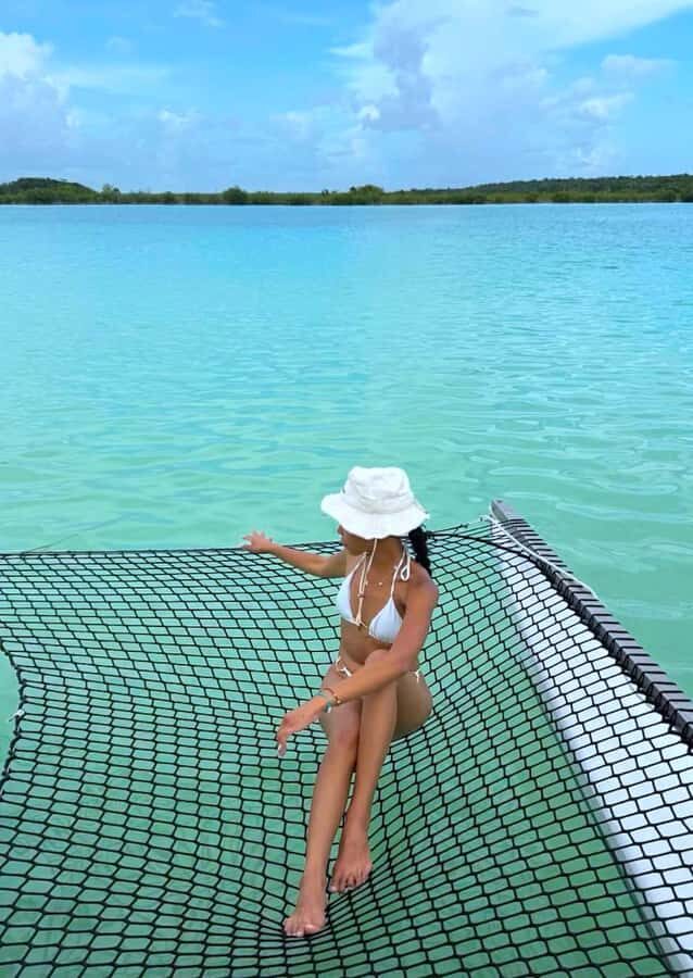 Sail for 4 hours in the most SECRET spot in Bacalar. INCLUDES Beach Club. - Getting There: Hakuna Sailing, the Toucan Sign, and Jungle Wildlife