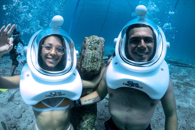 SeaTrek Underwater Helmet Diving Experience in Downtown Cozumel - Helmet Fitting, Gear Setup, and the Short Practice Before You Go Down