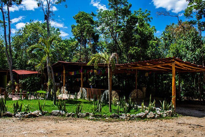 Shared ATV, Zipline, and Cenote Adventure from Playa del Carmen - Lunch and drinks at the end of the route