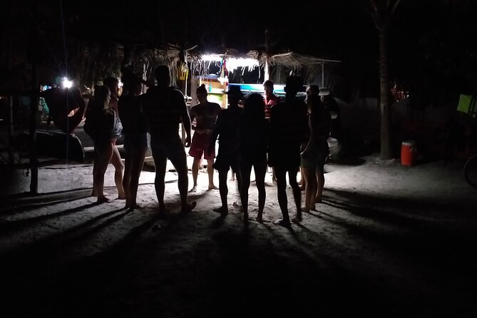 Shared Bioluminescence kayak tour in Holbox - How the bioluminescence hunt really works