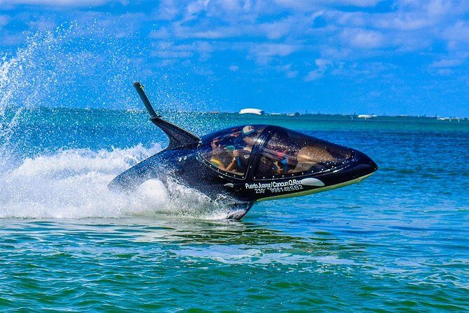Shark Ride in Cancun - Seabreacher - The 15-minute Seabreacher action: how the ride actually feels