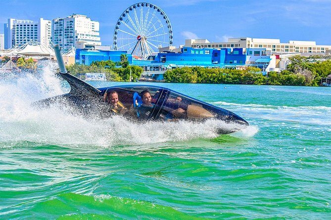 Shark Ride in Cancun - Seabreacher - Family-friendly thrill: kids love it, but adults should measure expectations