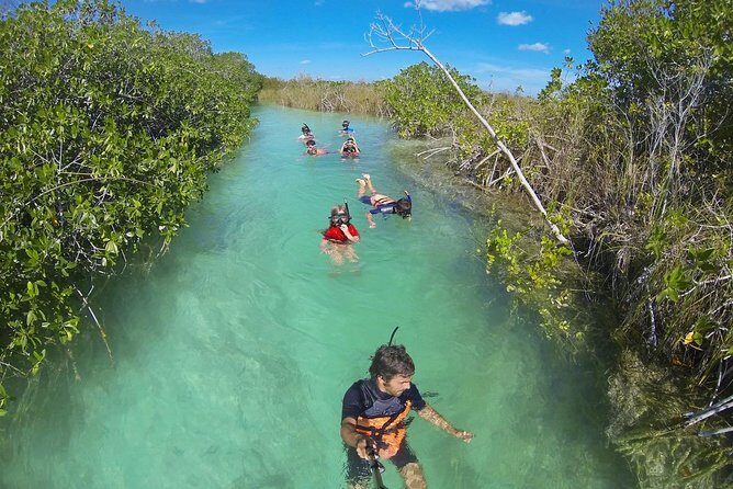 Sian Kaan Lagoons - Food and comfort: snacks, sandwiches, and water handled for you