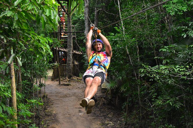 Single ATV, Horseback Riding, Ziplines and Cenote Swim - A Big-Adrenaline Loop Near Puerto Morelos
