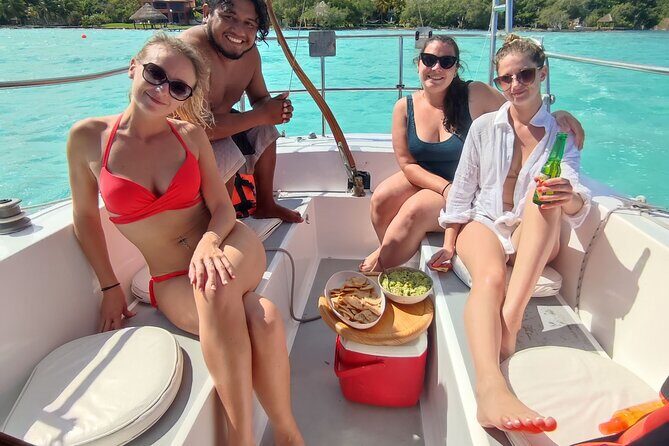 Slow Sailing Bacalar Experience with snack and drinks - The crew: clear English, friendly guidance, and Mario’s touch