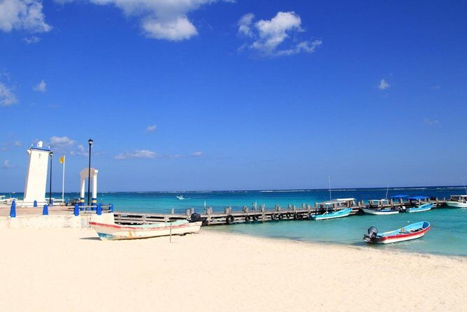 Snorkel in the second largest reef in the world Colorful tour in Puerto Morelos - Puerto Morelos beach club snacks and town time that actually adds value