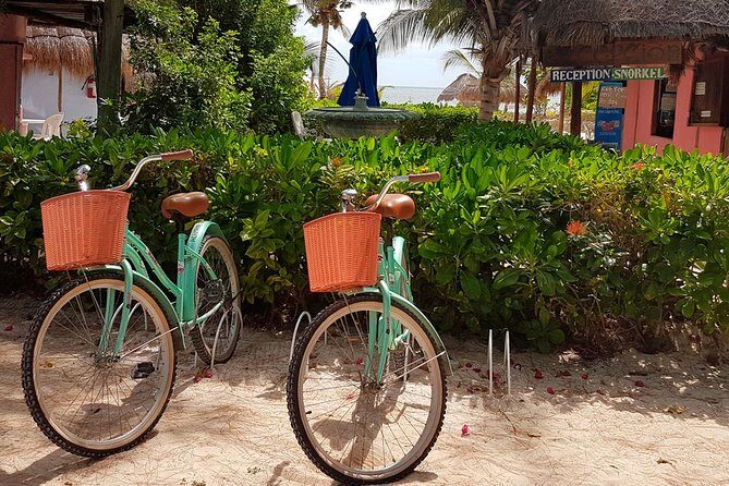 Snorkel in the turquoise Caribbean Sea in Puerto Morelos. Transport included - The Puerto Morelos stop: lunch plus a real-town stroll