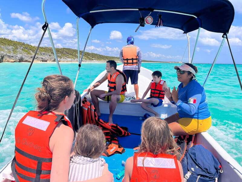 SNORKEL IN TULUM REEF, BOAT RIDE AND CALETA - How long is it, and does $46 feel fair?