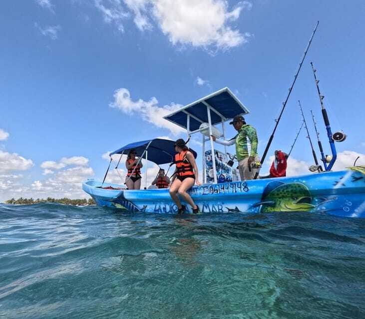 snorkel with tropical fish, reefs, and in search of turtles - Beach club reset in Mahahual: the payoff after the water