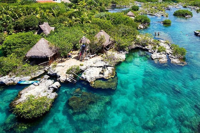 Snorkeling adventure in Yal-Kú lagoon, + Underground Cenote - Yal-Kú Lagoon Snorkeling: Calm Water and Turtle-Watching