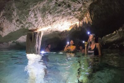 Snorkeling adventure in Yal-Kú lagoon, + Underground Cenote - A 4 to 5 Hour Plan With Pickup and a Morning Start