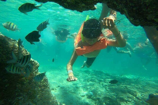 Snorkeling in Isla Mujeres and Underwater Museum - Stop 1: Lighthouse Reef Snorkeling (Warm Water, Real Limits)