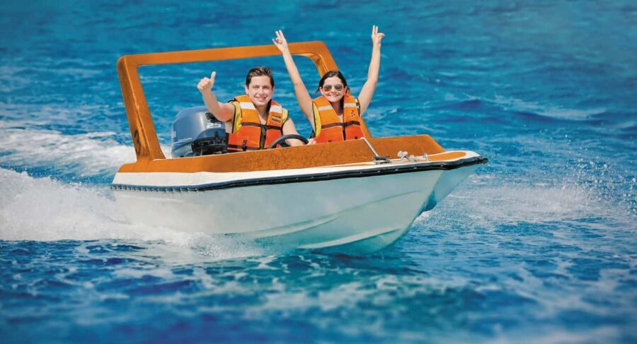 Speed Boat, Snorkel and Beach - Snorkeling in shallow waters: gear you get and weather reality