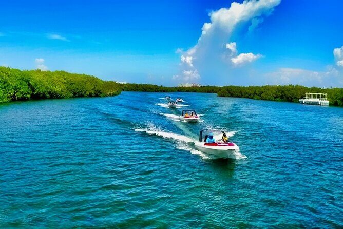 Speedboat across the Mangroves & Snorkel with Jet Ski Rental - Price and fees: what $99 really buys you in Cancun