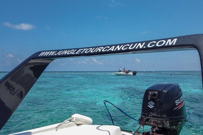 Speedboat and snorkel tour: Single Passenger Boat - Cancun Underwater Museum Snorkeling: Why It’s Not Just Reef Time