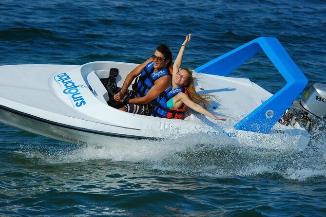 Speedboat Excursion: Thrilling Drive & Snorkel in Cancun Lagoon! - Cancun Lagoon speedboat ride: the part you’ll remember first