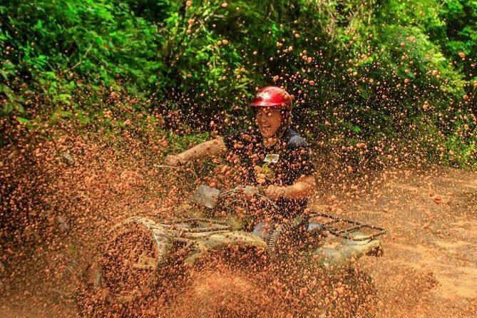 Super Combo ATV in Cancun with Zipline, Snorkel, Cenote, transfer - ATV trails on a guided circuit (and why clothes matter)