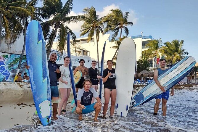 Surfing Lessons - Learn To Surf In Playa del Carmen - Meeting Aloha Paddle Club at Fusion Beach: Easy Start, Small Group