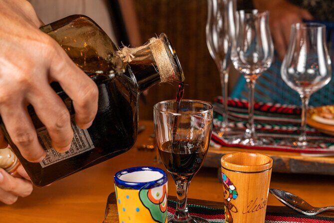 Tequila Tasting at El Fisherman Restaurant Cancun - The lineup: Blanco, Reposado, Extra Añejo, plus flavored tequila liqueurs