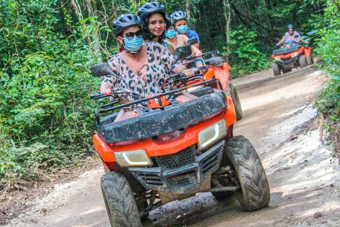 The best adrenaline day Atvs shared, ziplines and cenote Playa del Carmen - What’s included: snacks, water, and the “not quite lunch” reality