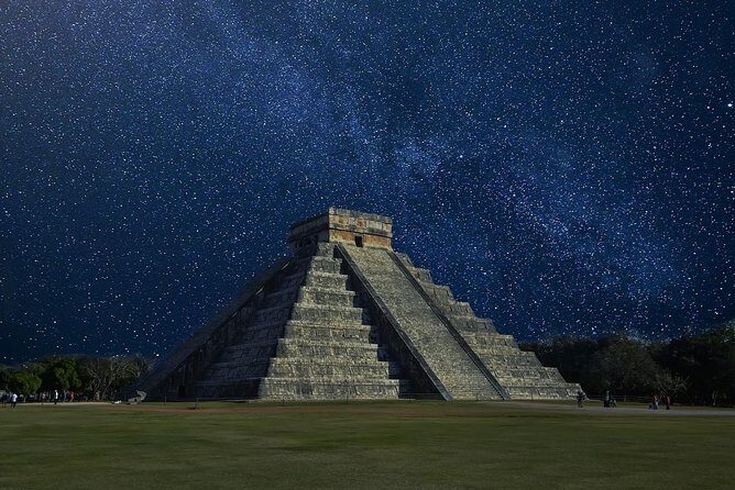 The majestic night show of kukulkan in Chichen Itza Valladolid & Cenote included - Don Tadeo tequila museum: tasting with context