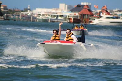 The most Intrepid Speedboat Adventure in Cancun Snorkel included - What’s included (and what you’ll need to bring)