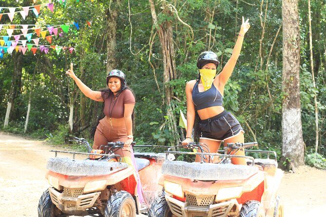 Thrills in Tulum's Jungle: Rappel, Ziplines, ATVs, Cenote & more - Zipline Circuit: 5 Ziplines Plus a Water Zipline