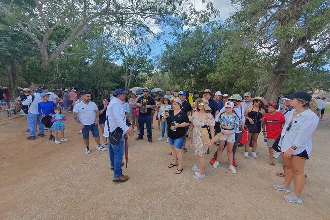 Tour Chichen Itza, 2 Cenotes, and Valladolid from Cancun - Chichen Itza in About Two Hours: See the Pyramid, Then Manage the Crowd