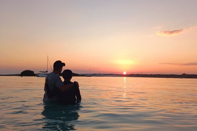 Tour of the Lagoon of Bacalar on pontoon -Collective- - Swim reality: shallow coves, deeper options, and water comfort