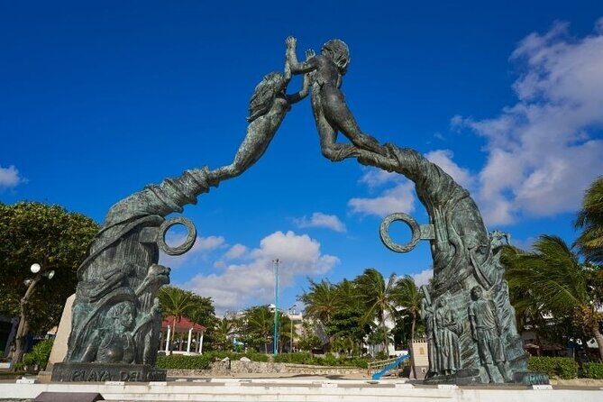 Tour Tulum Coba Cenote and Playa del Carmen (4 in 1) - Stop 1: Tulum with an archaeological guide (about 1.5 hours)