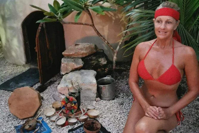 Traditional and ancestral Temazcal experience - Welcome, palapa briefing, and the pre-cleansing with cupal and incense