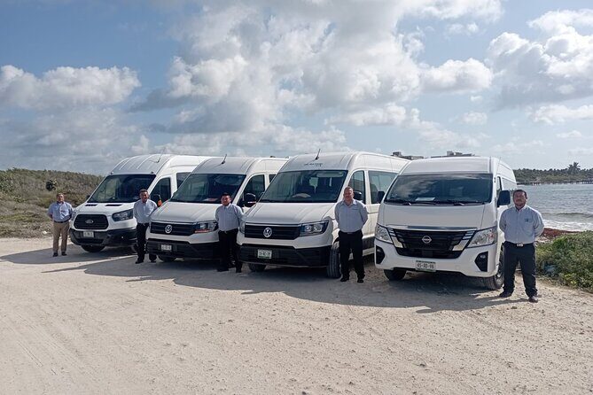 Transfer from Cancun airport to Cancun hotel zone 1 to 8 people - Private Ride for Up to 8: Vans, Comfort, and Group Size
