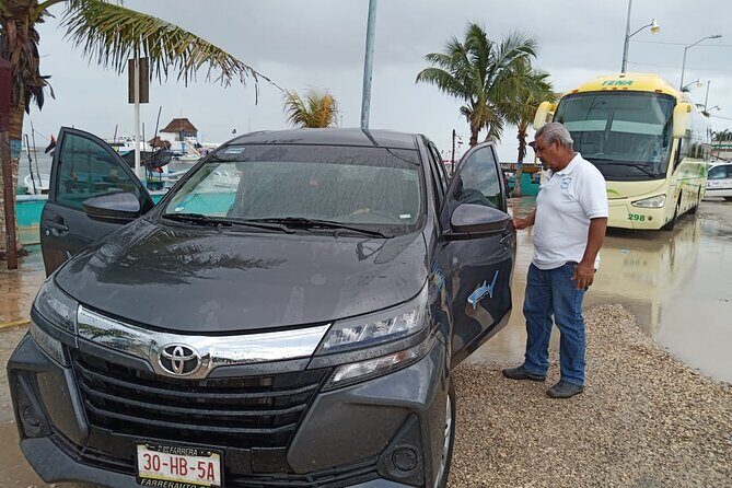 Transfer from Puerto de Chiquila to Cancun Airport - Finding Your Driver Fast at Chiquilá Port