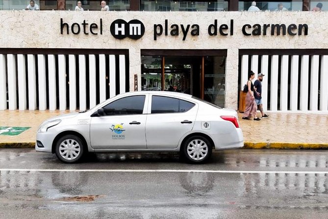 Transport to Holbox - From Cancun Airport to Chiquilá: what the pickup looks like