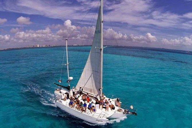 Trimaran La Lupita,Sail Away to Isla Mujeres from Cancun - Beach Time and Getting Around: Stay Local or Rent a Golf Cart