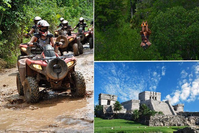 Tulum Adventure (archeological zone-Atv-ziplines-cenote-lunch-drinks-rappel) - The Mayan ceremony moment: a short cultural pause