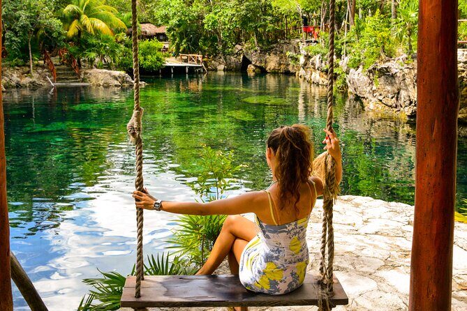 Tulum Akumal Snorkel Tour and 4 Cenotes Small Group All Fees Incl - How pickup and a small-group van keep the day easy