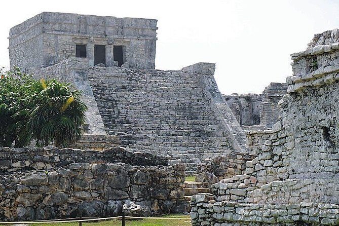 Tulum and 3 more places with this Full Day for only one price! - Coba’s Iglesia pyramid: Mayan scale without getting lost