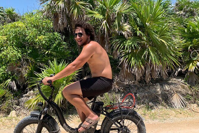 Tulum Area Experiences Guided E-Bike Tour- 3 Cenote's Snorkel/Swim & Local Lunch - Starting at 8:00 am in Tulum Centro: why timing helps