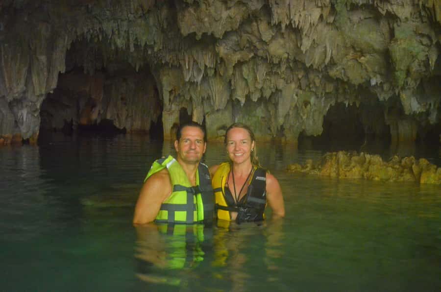 Tulum: ATV, Cenote, Zip lining and Rappelling Experience - Entering the hidden cenote: crystal water plus dark cave swimming
