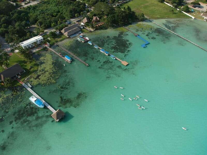 Tulum: Bacalar Lagoon and Cenote Adventure Day Trip - Bacalar park time and lunch: where the day turns into downtime