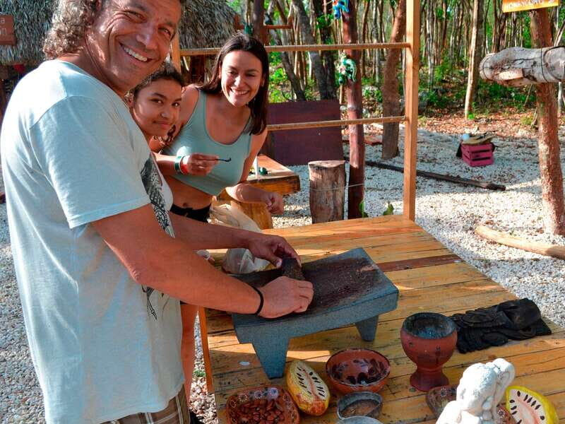 Tulum: Chocolate & Honey Sanctuary Experience with Lunch - The shaman blessing and the Mayan cocoa backstory
