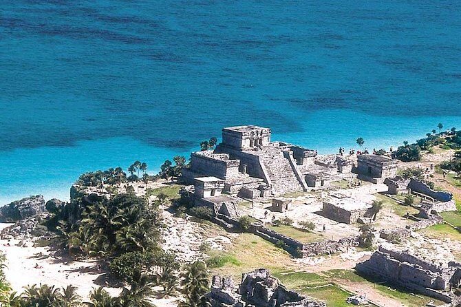 Tulum, Coba, Cenote Kuxtal and Playa Del Carmen! Deluxe 4x1 Tour - Tulum Archaeological Site: Guided Time Plus Fees to Expect