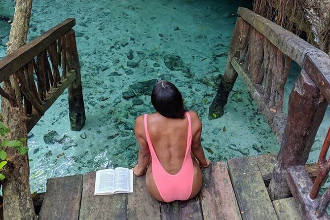 Tulum Coba cenote swim Playa del Carmen - Stop 2 in Coba: more ruins, shorter time, and the walking factor
