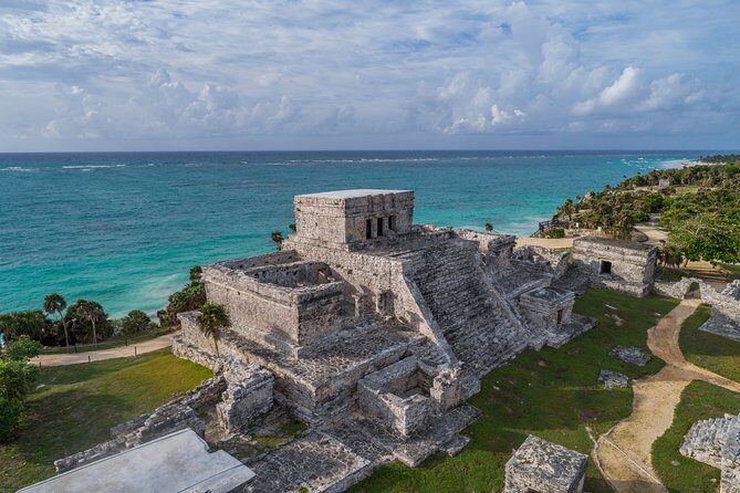 Tulum Coba cenote swim - Stop 1: Tulum ruins with guided context and sea-view time